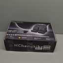 HChengkikz Car Seat Covers, Air Mesh and Faux Leather Seat Covers, Car Seat Covers Full Set Airbag Compatible, All Season Comfort Protection for Most Cars,Sedan,Truck,SUV((Full Set,Black Beige 812)