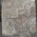 BESTSWEETIE 5x7 Area Rugs for Living Room Washable Non Slip Carpet Low Pile Soft Vintage Print Pattern Rug for Bedroom Dining Room Kitchen Entryway Indoor-Cream/Light Yellow/Brown/Blue/Red/Pink