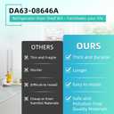 DA63-08646A Door Shelf Replacement(Large) Compatible for Sam-sung Fridge Replacement Parts RT21M6213SG RT21M6213SR RT21M6213WW RT21M6215SG RT21M6215SR -by MIFLUS