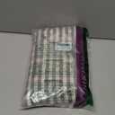 jinchan Linen Curtains Charcoal Grey on Beige Striped Curtains for Living Room Bedroom Ticking Stripe Light Filtering Farmhouse Cottage Core Rustic Back Tab Window Treatment 2 Panels 35x50 inches