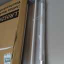 SONGMICS Clothes Drying Rack, with Sock Clips, Metal Laundry Rack, Foldable, Space-Saving, Free-Standing Airer, with 2 Height-Adjustable Gullwings, Indoor Outdoor Use, White and Gray ULLR052W02