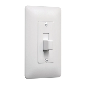 Taymac 5070W Masque 2000 1-Gang Decorator Style Wallplate, Paintable Cover-Up Wall Plate Frame for Toggle Switch, White (1-Pack)