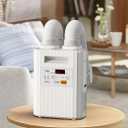 Portable Blanket Warmer, Comfortable Warm Air On the Bed, Sweat Drying, Suitable for Climate Change, Can Dry Shoes, Clothes，Blanket Warmer，Bed Warmer, Bed Fan Under Sheets, LCD Touch