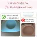 Bottle & Hose Holder for Spectra S1 /S2 (Old Models/Round Hole), Compatible with Spectra Breast Pumps, Organize and Simplify Your Pumping Journey, Ideal Gift for New Moms