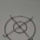 Stainless Steel Skewer Holder  12Metal Kabob Rack with Vertical Air Fryer Stand, Dishwasher-Safe for Meat/Seafood/Veggies, Universal Grill Accessories (01-Heighten)