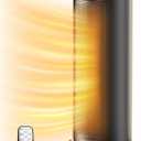 Space Heater, 20 Fast Portable Heater with Remote and Thermostat,Voice Control Space Heater Large Room with 4 Modes, 60 Oscillation, Timer, 1500W PTC, Fast Heat for Home Bedroom, Office