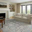 Loloi Odette Collection ODT-03 Sky/Beige 9'-2" x 13' Area Rug