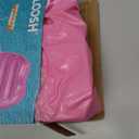 SLOOSH Inflatable Pool Floats Lounger Adult, Pool Float Lounge Raft Floaties Water Floating Recliner Chair with Cup Holders Foot Rest Swimming Floaty (Pink)