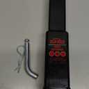 TOPTOW Hitch Extender, Fits for 2 inch Receiver, 7 inch Extension Length, with 5/8 inch Hitch Pin (black)