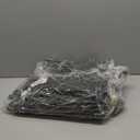 Double Rods Clothes Rack for Hanging Clothes, Heavy Duty Rolling Clothing Rack with Wheels, Freestanding Garment Racks with Oxford Bottom Shelf and Mesh Bottom Shelf for Bedroom Laundry Living Room