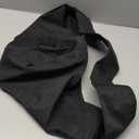 Pawaboo Small Dog Sling Carrier, Reversible Hands Free Dog Sling Carriers for Small Dogs and Cats, Puppy Slings Carrier with Safety Harness, Puppy Essentials, Black