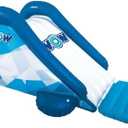 Wow Sports Cascade Inflatable Pool Slide - Blow Up Waterslide - Built-in Water Sprinkler - for Kids & Adults