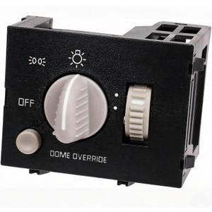 Upgraded Chevy GMC C/K1500 Headlight Switch Compatible with 1995-1998 Chevy GMC C1500 K1500, 1999 Silverado 1500, D1523H - Headlamp, Instrument Panel Dimmer, and Dome Lamp Switch, 93443101