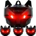 Solar Nocturnal Animal Repeller 4 Pack - Effective Repellent Device for Coyote, Deer, Fox, Raccoon, Skunk - Powerful Outdoor Coyote Deterrent - Predator Lights for Chicken Coop, Farm, Yard, Garden