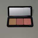 KIKO Milano Multi Finish Trio Blush & Bronzer Palette 02 | Face Palette With 1 Bronzer And 2 Blushes In Matte And Metallic Finishes