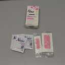 Nair Hair Remover Wax Ready Strips, Face and Bikini Hair Removal Wax Strips, Orchid and Cherry Blossom Extracts, Dermatologist Tested, Plus 4 NonFlushable Post Wipes, 40 Count