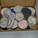 174 PCS 3 Inch Wet Dry Sanding Discs Grit 60 80 120 150 180 240 320 400 600 800 1000 1500 2000 3000 5000 10000 Hook and Loop for Drill Sanding Attachment