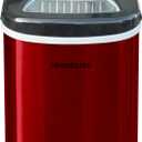 FRIGIDAIRE RIC117-SSRED Stainless Steel Ice Maker Medium Red S/S