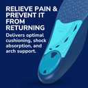 Dr. Scholls Plantar Fasciitis Pain Relief Orthotic Insoles, Immediately Relieves Pain: Heel, Spurs, Arch Support, Distributes Foot Pressure, 1 Pair, 7.5M, W8.5
