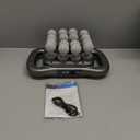 16 Head Massage Gun Set, Deep Tissue Percussion Massager, Electric Massage Tools with 9 Styles & Levels, Dark Grey