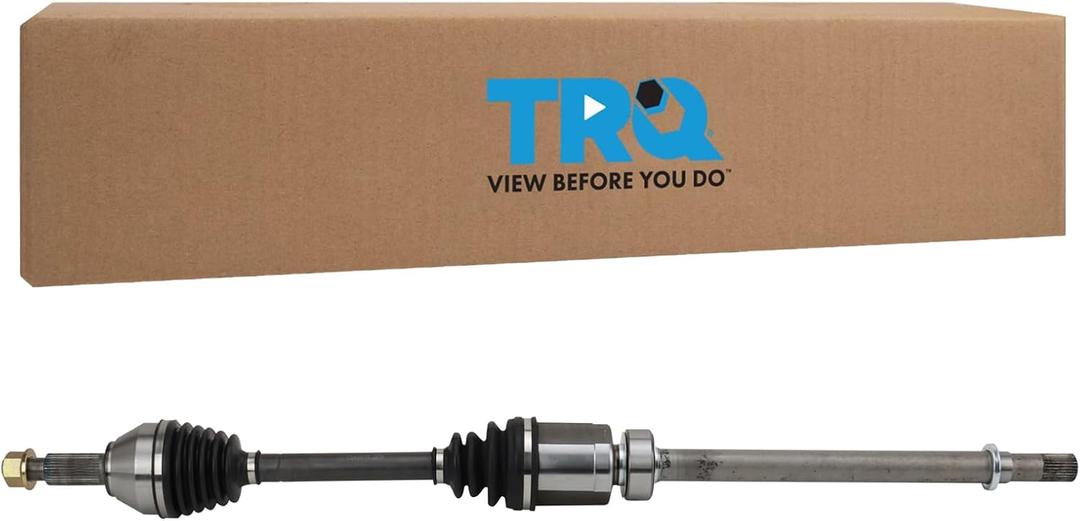 TRQ Front Passenger Side CV Axle Assembly Compatible with 2013 Infiniti JX35 FWD 14-17 QX60 Base Model FWD 18-20 QX60 FWD 13 Nissan Pathfinder FWD 15-20 Pathfinder FWD