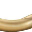 1 1/4 Diam Large Room Darkening Rods, 28-48Inch(2.33-4ft) Length Telescoping Wrap Around Curtain Rods For Bedroom Living Room Kitchen, Warm Gold