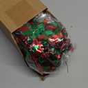 Christmas Tinsel Garland Metallic Tree Shiny Party Tinsel Garland Hanging Decorations for Christmas Tree Decorations Wedding Birthday Party Supplies(Red Green,26.2 ft)