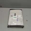 100% Blackout Shield Linen Blackout Curtains for Bedroom 84 Inches Long, Back Tab/Rod Pocket Living Room Drapes, Thermal Insulated Blackout Curtains 2 Panels Set, 50" W x 84" L, Cream