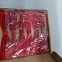 ICObuty Neck Bowtie Tuxedo for Men Adjustable Solid Satin Pre-tied 12 Pcs Wedding Party