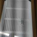 16x8 Return Air Grille for 16"W x 8"H Duct Opening,Return Air Vent Cover
Steel Wall AC HVAC Air Vent Cover Grill HVAC Cold Air Intake Grille Without Filter House,Outer Dim:17.75"W X 9.75"H
