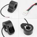 Jerbor Thumb Throttle for Iscooter I9/I9M/I9 Pro/MAX/I9 Max/I8, Scooter Accelerator Replacement Throttle Speed Control Handlebar Assy, Electric Scooter Replace Parts Accessories for Iscooter