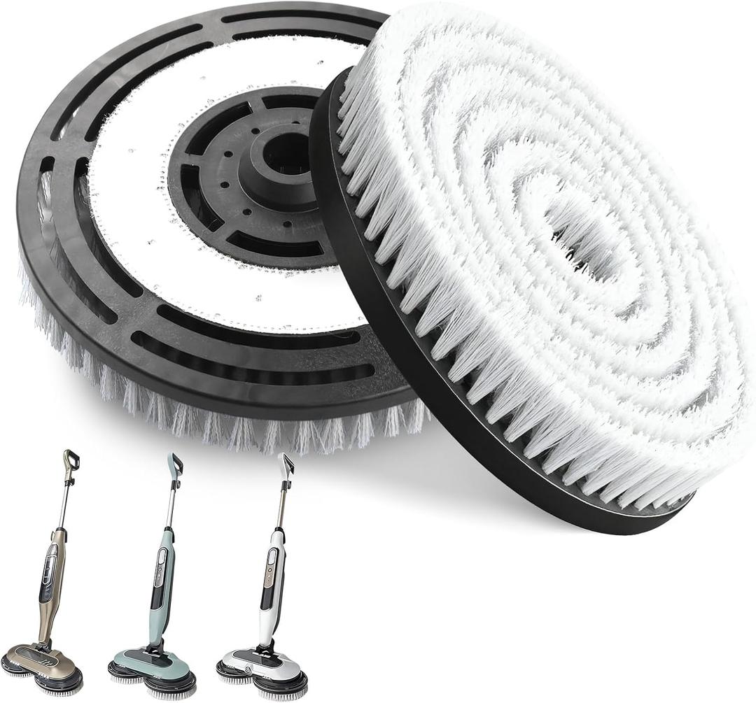Upgraded Steam Mop Replacement Brush Pads for Shark Steam and Scrub Mop S7000 S7001 S7201 S8001 S8201 Series (2 Pack)