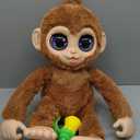 FurReal Peanut The Playful Monkey Interactive Toy, 15-inch Realistic Plush, Kids Toys for Ages 4 Up by Just Play (Large)