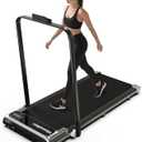 Walking Pad with Handle Bar, Treadmills for Home and Office,2.5HP Under Desk Treadmills with Rermote Control &LED Display,265 lbs