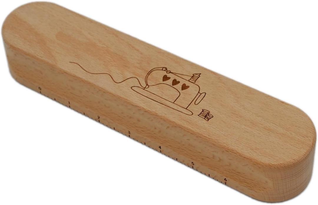 Tailors Clapper for Quilting and Ironing, Hardwood Professional Sewing Pressing Tool for Seam Flattening, Ideal for Setting Fabric Folds and Removing Clothing Wrinkles-9.5 Inches