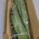 Fake Ferns - Set of 2 Faux Boston Ferns Large Artificial Plants, 40 Leaves per Bouquet, 35 Inches Large Artificial Ferns for Outdoors/Indoor Home, Office, Garden Decoration