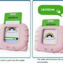 Lapare Audible Educational Toy with Music for Toddlers Age 1 2 3 4 5, 252 Sight Words Flash Cards Kindergarten Toy for Girls to Learn Alphabet Number Color Shapes and More