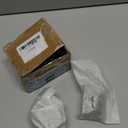 Glass Door Hinges,Glass Hinges,Glass Cabinet Hinges,304 Stainless Steel,Silent Closing for Thickness 5-8mm Doors (Silver,4 Pack)