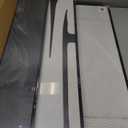 Large Framed Black and White Abstract Wall Art for Living Room, 3 Piece Big Modern Canvas Prints Paintings Artwork for Walls, Minimalist Abstract Art Pictures for Hallway, Office Wall Decor 24x36 In