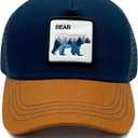 Waldeal Toddler Trucker Hats for Boys and Girls Mesh Snapback Baseball Cap for Kids Ages 2-6