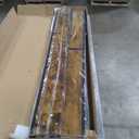 Queen Size Bed Frame with Wood Headboard, Metal Platform Bed with USB Charging Station and Smart LED Lights, No Box Spring Needed, Easy Assembly