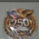 250th Anniversary Decoration 3D Wooden Eagle Door Sign USA Freedom Wreath for America 1776-2026 Wall Signs Decoration Double Layer Wreaths Sign Hanging for Home Wall Door Decor Party Accessories