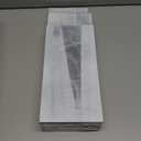 BAYKA Wall Shelves for Bedroom Decor, Floating Shelves for Living Room Kitchen Storage, Wall Mounted Rustic Wood Floating Shelves for Kids Books, Corner Shelf for Bathroom(Gray White Set of 4)