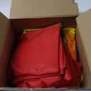 36 Pieces 5" x 5" Nylon Bean Bags for Tossing Colorful Cornhole Bean Bags Set for Kids Hand Tossing Family Game for Cornhole Party Supplies(Vivid Color,Classic)