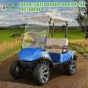 10L0L Golf Cart Fender Flares for Yamaha Drive G29 4 Piece Standard Fender Flares (2) Front & (2) Rear with Metal Hardware-NOT For Modified Vehicles & G22