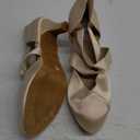 YYTing Women Swing Latin Ballroom Dance Shoes (Closed Toe, Suede Sole, Elastic Closure) 1.5 inch Heel YT26 10