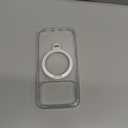 TORRAS Q3 Spin for iPhone 17 Pro Case, Patented 360 Magnetic Stand, Fit for MagSafe, Built-in Ring Holder Kickstand, Mil-Grade Protective Case for iPhone 17 Pro, Camera Control, Clear