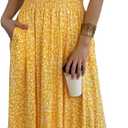 Casual Summer Maxi Dresses for Women (XL)