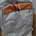 Vancropak Expandable Travel Rolling Backpack with Wheels, Airline Approved Wheeled Backpack with 3 Packing Cubes, 17 Inch Roller Carry on Luggage Suitcase Laptop Bag with USB Port for Men Women, Grey