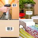 MFLABEL 12 Rolls Thermal Shipping Labels (12,000 Labels) - 2.25 x 1.25 Inch Direct Thermal Perforated Stickers for FBA, Barcode, SKU, Packaging Compatible with Zebra, Rollo, Munbyn Thermal Printers